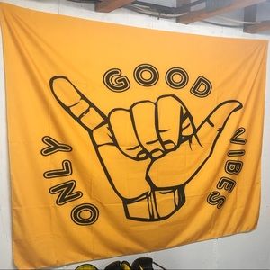 Good Vibes Only Banner Flag